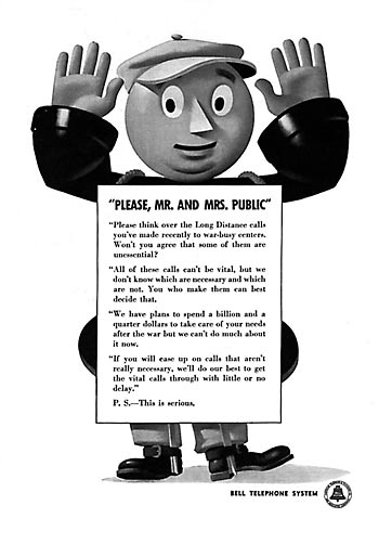 Bell Telephone Ad image