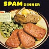 Spam Dinner From National Geographic July 1943