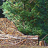 Woodpile Sculpture